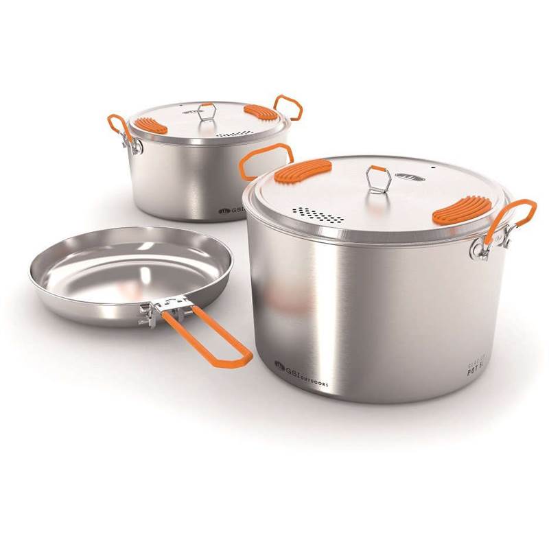 GSI Outdoors Glacier Stainless Large Base Camper Set-1
